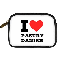 I Love Pastry Danish Digital Camera Leather Case by ilovewhateva