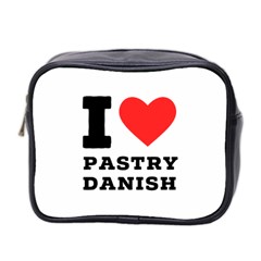 I Love Pastry Danish Mini Toiletries Bag (two Sides) by ilovewhateva