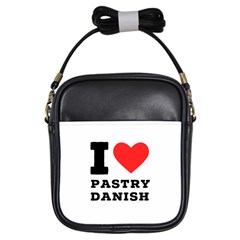 I Love Pastry Danish Girls Sling Bag by ilovewhateva