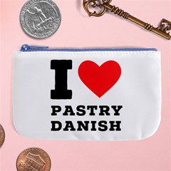 I Love Pastry Danish Large Coin Purse by ilovewhateva