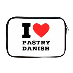 I Love Pastry Danish Apple Macbook Pro 17  Zipper Case by ilovewhateva