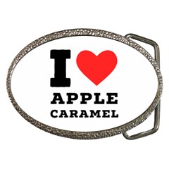 I Love Apple Caramel Belt Buckles by ilovewhateva