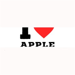 I Love Apple Caramel Large Bar Mat by ilovewhateva