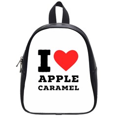 I Love Apple Caramel School Bag (small) by ilovewhateva