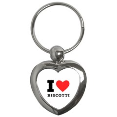 I Love Biscotti Key Chain (heart) by ilovewhateva