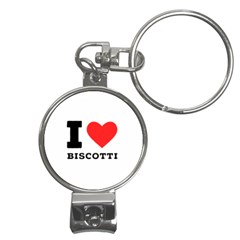 I Love Biscotti Nail Clippers Key Chain by ilovewhateva