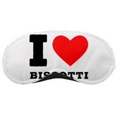 I Love Biscotti Sleeping Mask by ilovewhateva