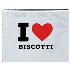 I Love Biscotti Cosmetic Bag (xxxl) by ilovewhateva