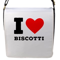 I Love Biscotti Flap Closure Messenger Bag (s) by ilovewhateva