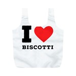 I love biscotti Full Print Recycle Bag (M) Front