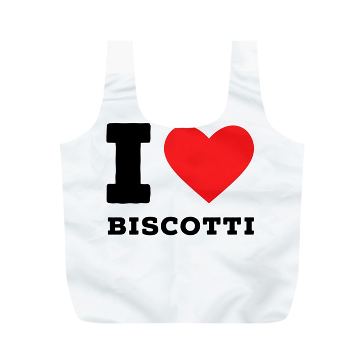 I love biscotti Full Print Recycle Bag (M)