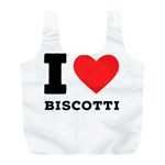 I love biscotti Full Print Recycle Bag (L) Back