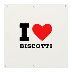 I Love Biscotti Banner And Sign 3  X 3  by ilovewhateva