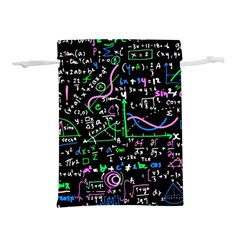 Math-linear-mathematics-education-circle-background Lightweight Drawstring Pouch (l) by Salman4z