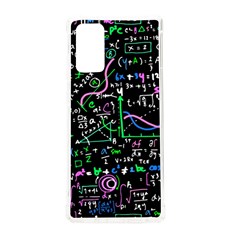 Math-linear-mathematics-education-circle-background Samsung Galaxy Note 20 Tpu Uv Case