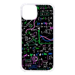 Math-linear-mathematics-education-circle-background Iphone 13 Tpu Uv Print Case