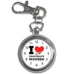 I Love Chocolate Mousse Key Chain Watches by ilovewhateva