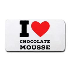 I Love Chocolate Mousse Medium Bar Mat by ilovewhateva