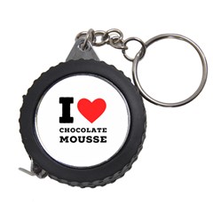 I Love Chocolate Mousse Measuring Tape by ilovewhateva