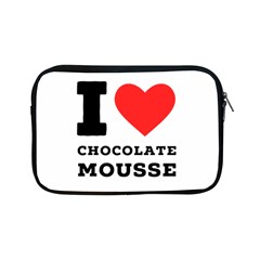 I Love Chocolate Mousse Apple Ipad Mini Zipper Cases by ilovewhateva