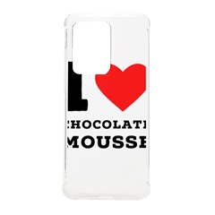 I Love Chocolate Mousse Samsung Galaxy S20 Ultra 6 9 Inch Tpu Uv Case