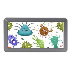 Dangerous-streptococcus-lactobacillus-staphylococcus-others-microbes-cartoon-style-vector-seamless Memory Card Reader (mini) by Salman4z