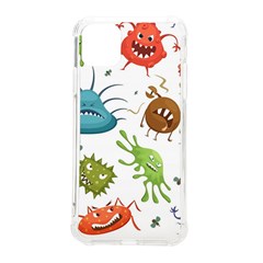 Dangerous-streptococcus-lactobacillus-staphylococcus-others-microbes-cartoon-style-vector-seamless Iphone 11 Pro Max 6 5 Inch Tpu Uv Print Case