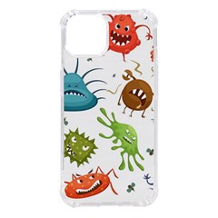 Dangerous-streptococcus-lactobacillus-staphylococcus-others-microbes-cartoon-style-vector-seamless Iphone 14 Tpu Uv Print Case by Salman4z