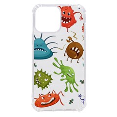 Dangerous-streptococcus-lactobacillus-staphylococcus-others-microbes-cartoon-style-vector-seamless Iphone 13 Pro Max Tpu Uv Print Case