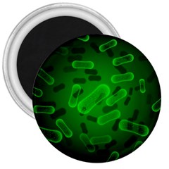 Green-rod-shaped-bacteria 3  Magnets by Salman4z