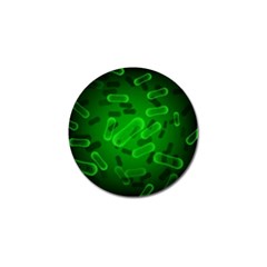 Green-rod-shaped-bacteria Golf Ball Marker by Salman4z