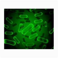 Green-rod-shaped-bacteria Small Glasses Cloth by Salman4z