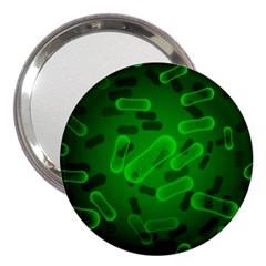 Green-rod-shaped-bacteria 3  Handbag Mirrors by Salman4z