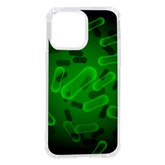 Green-rod-shaped-bacteria Iphone 14 Pro Max Tpu Uv Print Case