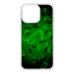 Green-rod-shaped-bacteria Iphone 13 Pro Tpu Uv Print Case by Salman4z