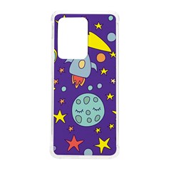 Card-with-lovely-planets Samsung Galaxy S20 Ultra 6 9 Inch Tpu Uv Case by Salman4z