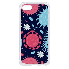 Seamless-pattern-microbes-virus-vector-illustration Iphone Se