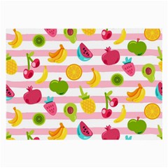 Tropical-fruits-berries-seamless-pattern Large Glasses Cloth by Salman4z