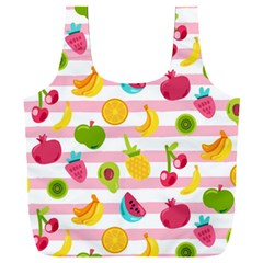 Tropical-fruits-berries-seamless-pattern Full Print Recycle Bag (xxl) by Salman4z