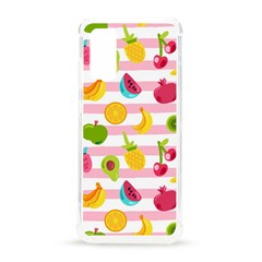 Tropical-fruits-berries-seamless-pattern Samsung Galaxy S20 6 2 Inch Tpu Uv Case