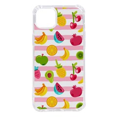 Tropical-fruits-berries-seamless-pattern Iphone 14 Plus Tpu Uv Print Case by Salman4z