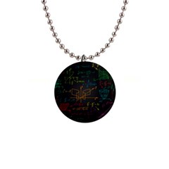 Mathematical-colorful-formulas-drawn-by-hand-black-chalkboard 1  Button Necklace by Salman4z