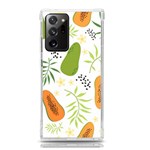 Seamless-tropical-pattern-with-papaya Samsung Galaxy Note 20 Ultra TPU UV Case Front