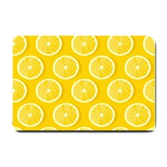 Lemon-fruits-slice-seamless-pattern Small Doormat by Salman4z