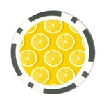 Lemon-fruits-slice-seamless-pattern Poker Chip Card Guard (10 pack) Back