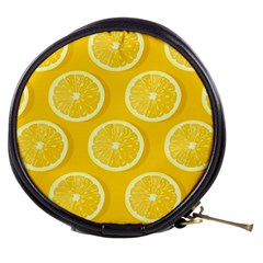 Lemon-fruits-slice-seamless-pattern Mini Makeup Bag by Salman4z