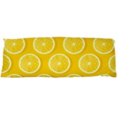 Lemon-fruits-slice-seamless-pattern Body Pillow Case Dakimakura (two Sides) by Salman4z