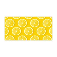 Lemon-fruits-slice-seamless-pattern Yoga Headband by Salman4z