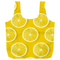 Lemon-fruits-slice-seamless-pattern Full Print Recycle Bag (xxxl) by Salman4z