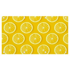 Lemon-fruits-slice-seamless-pattern Banner And Sign 7  X 4  by Salman4z